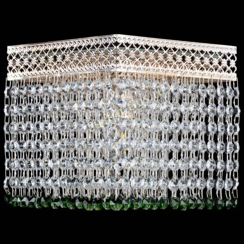 Люстра Квадрат Венеция №1 зеленая в Химках Гусь Хрустальный