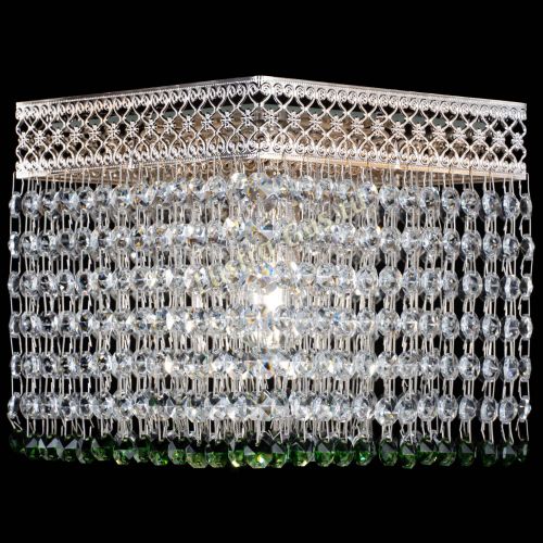 Люстра Квадрат Венеция №1 зеленая в Химках Гусь Хрустальный