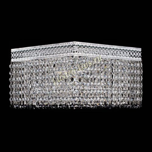 Люстра Квадрат Венеция №3 черная в Химках Гусь Хрустальный