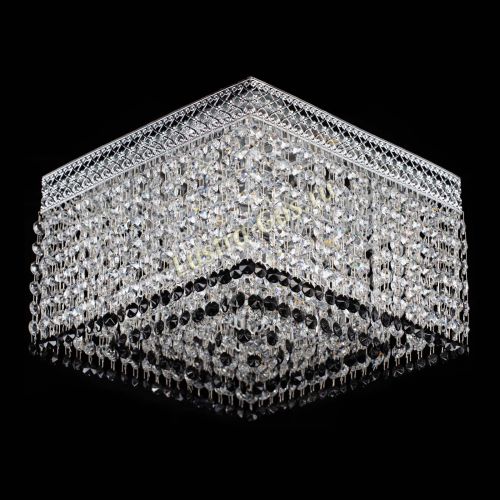 Люстра Квадрат Венеция №3 черная в Химках Гусь Хрустальный