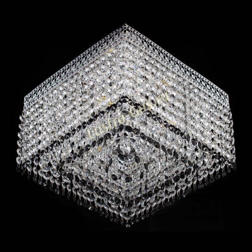 Люстра Квадрат Венеция №3 черная в Химках Гусь Хрустальный