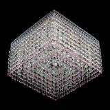 Люстра Квадрат Венеция №3 розовая в Химках Люстра Квадрат Венеция №3 розовая в Химках