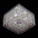 Люстра Квадрат Венеция №3 розовая в Химках Люстра Квадрат Венеция №3 розовая в Химках