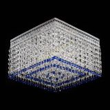 Люстра Квадрат Венеция №3 синяя в Химках