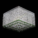 Люстра Квадрат Венеция №3 зеленая в Химках