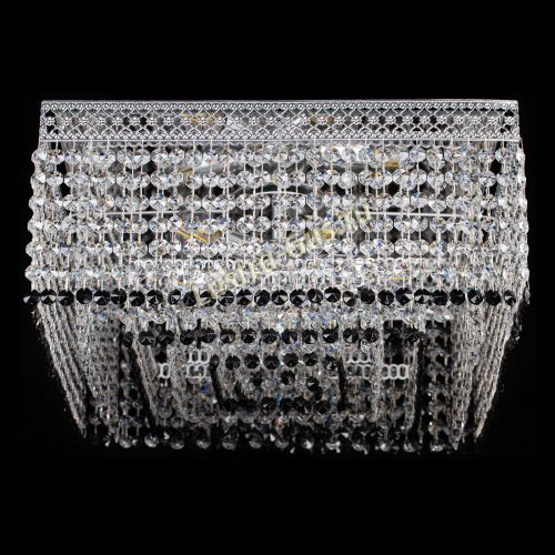 Люстра Квадрат Венеция №5 черная в Химках Гусь Хрустальный