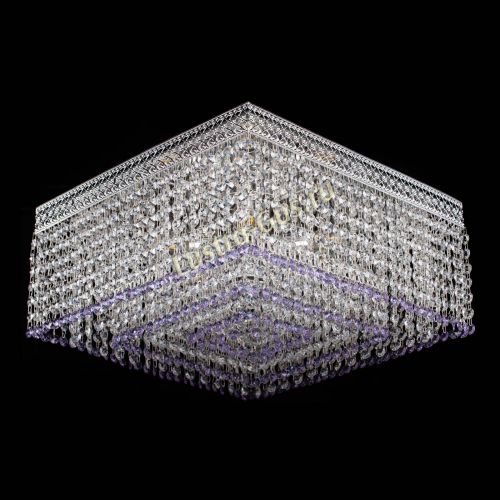 Люстра Квадрат Венеция №5 фиолетовая в Химках Гусь Хрустальный