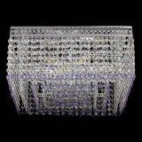 Люстра Квадрат Венеция №5 фиолетовая в Химках