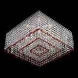 Люстра Квадрат Венеция №5 красная в Химках