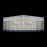 Люстра Квадрат Венеция №5 синяя в Химках