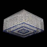 Люстра Квадрат Венеция №5 синяя в Химках