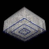 Люстра Квадрат Венеция №5 синяя в Химках