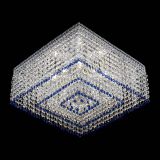 Люстра Квадрат Венеция №5 синяя в Химках