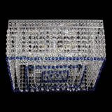 Люстра Квадрат Венеция №5 синяя в Химках