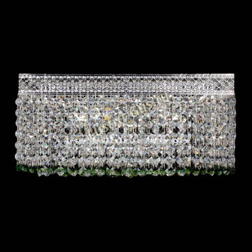 Люстра Квадрат Венеция №5 зеленая в Химках Гусь Хрустальный