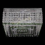 Люстра Квадрат Венеция №5 зеленая в Химках