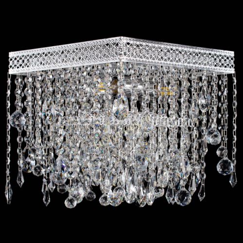 Люстра Квадрат Венеция капель №3 в Химках Гусь Хрустальный