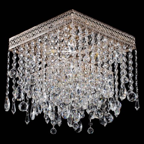 Люстра Квадрат Венеция капель №3 в Химках Гусь Хрустальный