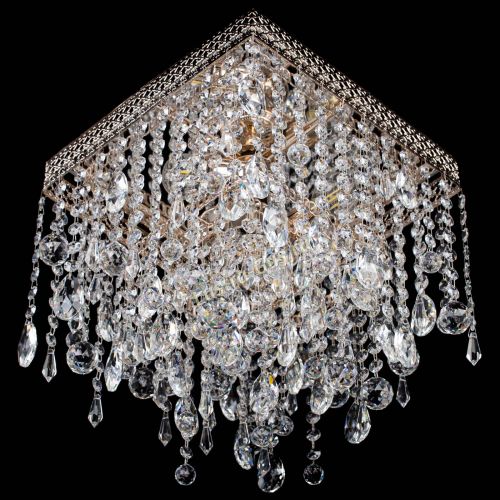 Люстра Квадрат Венеция капель №3 в Химках Гусь Хрустальный