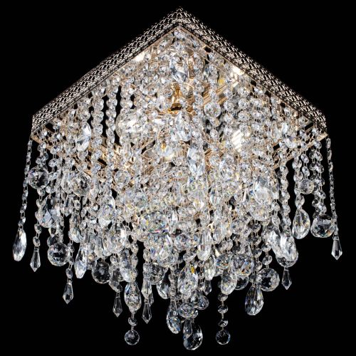 Люстра Квадрат Венеция капель №3 в Химках Гусь Хрустальный