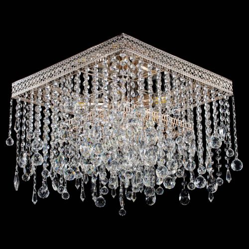 Люстра Квадрат Венеция капель №5 в Химках Гусь Хрустальный
