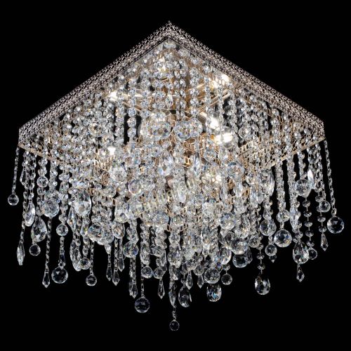Люстра Квадрат Венеция капель №5 в Химках Гусь Хрустальный