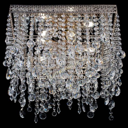 Люстра Квадрат Венеция капель №5 в Химках Гусь Хрустальный