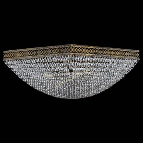 Люстра Квадрат Венеция сетка №3 под бронзу в Химках Гусь Хрустальный