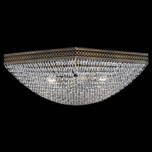 Люстра Квадрат Венеция сетка №3 под бронзу в Химках Гусь Хрустальный