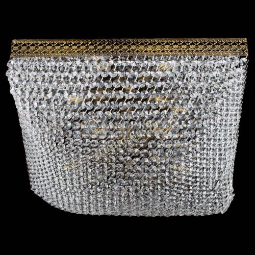 Люстра Квадрат Венеция сетка №3 под бронзу в Химках Гусь Хрустальный