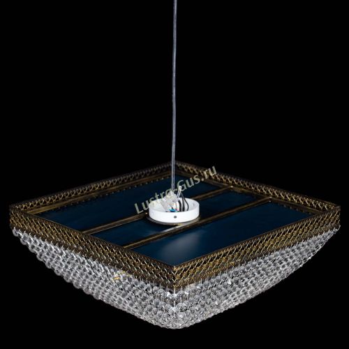 Люстра Квадрат Венеция сетка №3 под бронзу в Химках Гусь Хрустальный