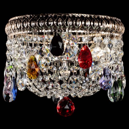 Люстра Лацио №2 разноцветная в Химках Гусь Хрустальный