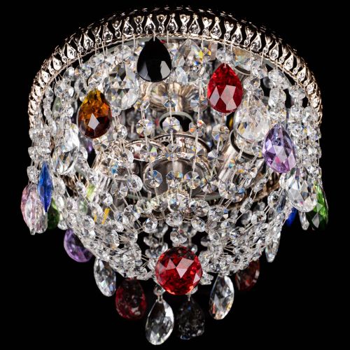 Люстра Лацио №2 разноцветная в Химках Гусь Хрустальный