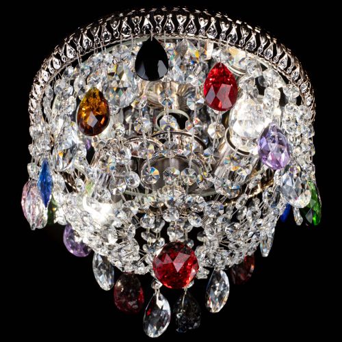 Люстра Лацио №2 разноцветная в Химках Гусь Хрустальный