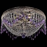 Люстра Лацио №5 журавлик фиолетовая в Химках