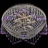 Люстра Лацио №5 журавлик фиолетовая в Химках