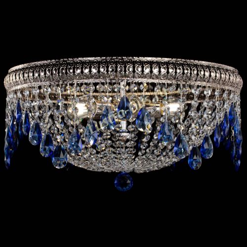 Люстра Лацио №5 журавлик синяя в Химках Гусь Хрустальный