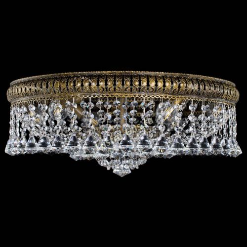 Люстра Лацио Капель Конусы под бронзу в Химках Гусь Хрустальный