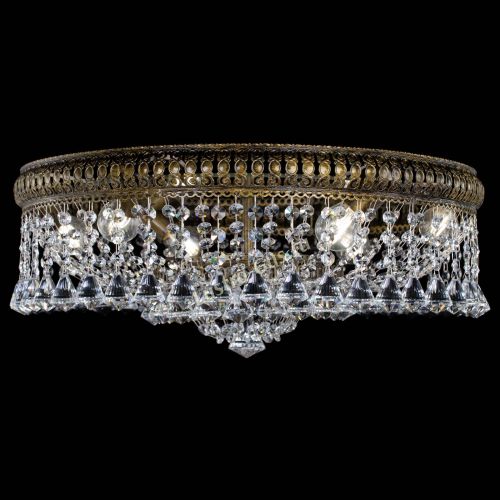 Люстра Лацио Капель Конусы под бронзу в Химках Гусь Хрустальный