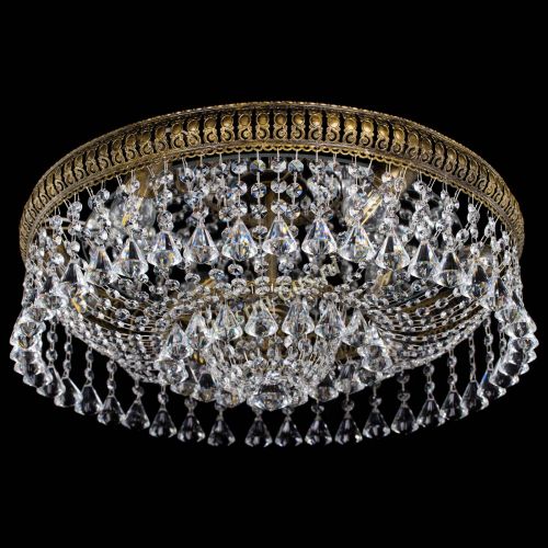 Люстра Лацио Капель Конусы под бронзу в Химках Гусь Хрустальный