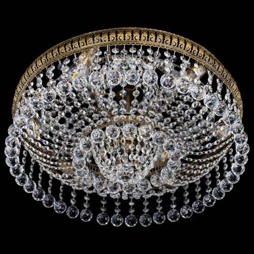 Люстра Лацио Капель шары под бронзу в Химках Гусь Хрустальный