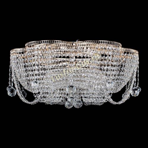 Люстра Лотос №2 700 мм шар в Химках Гусь Хрустальный