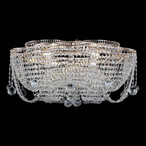 Люстра Лотос №2 700 мм шар в Химках Гусь Хрустальный