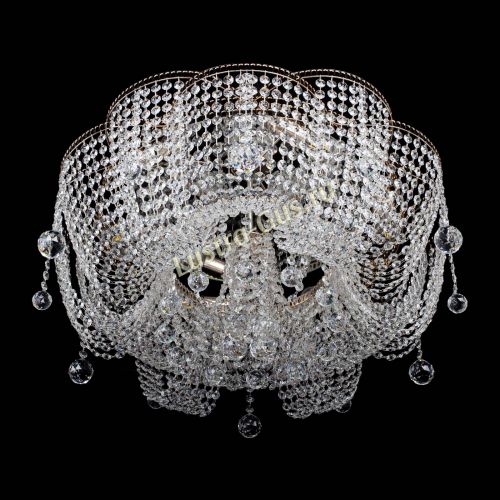 Люстра Лотос №2 700 мм шар в Химках Гусь Хрустальный