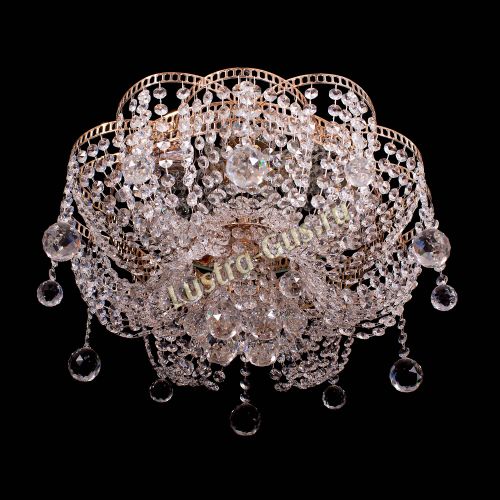 Люстра Лотос №2 шар в Химках Гусь Хрустальный