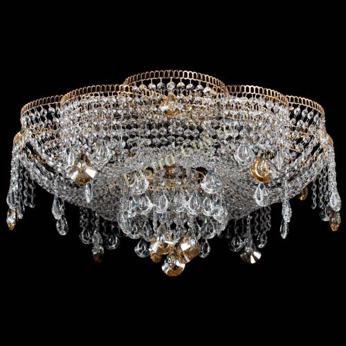 Люстра Лотос Стелла Осень 700 мм в Химках Гусь Хрустальный