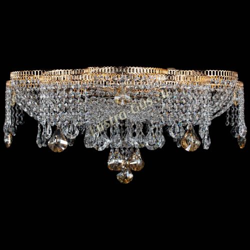 Люстра Лотос Стелла Осень 700 мм в Химках Гусь Хрустальный