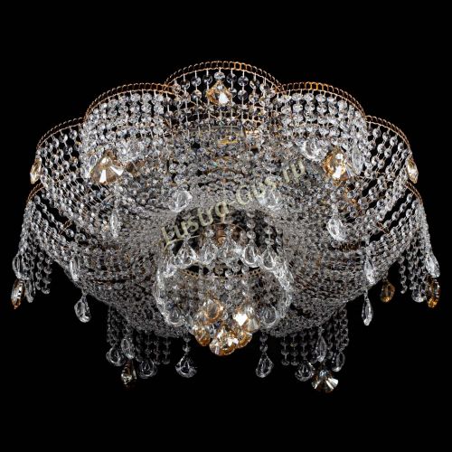 Люстра Лотос Стелла Осень 700 мм в Химках Гусь Хрустальный