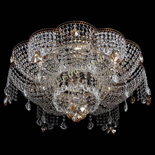 Люстра Лотос Стелла Осень 700 мм в Химках Гусь Хрустальный