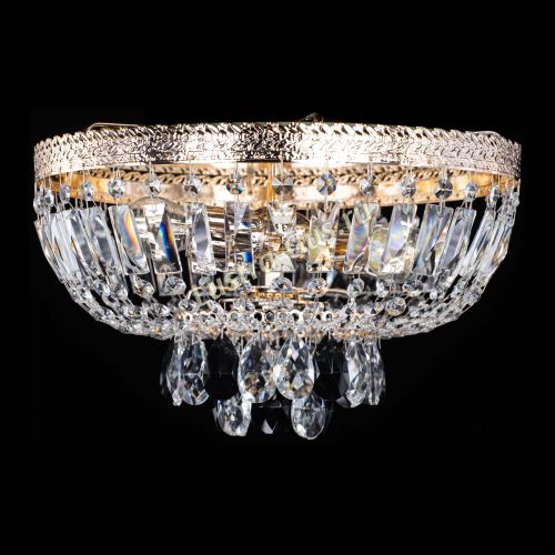 Люстра Милан Астра №3 черная в Химках Гусь Хрустальный